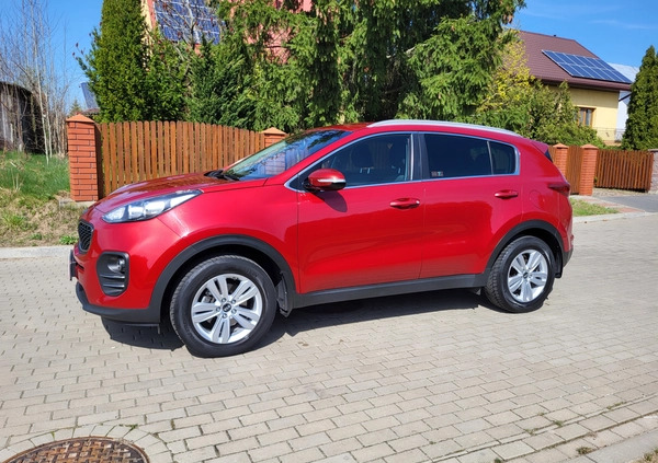 Kia Sportage cena 64900 przebieg: 143257, rok produkcji 2017 z Warszawa małe 631